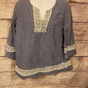 Boden Peasant Style blouse